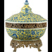 Danny's Fine Porcelain Home Decor Danny's Fine Porcelain Hand Painted Porcelain Tureen with Bronze Ormolu - CLOSEOUT