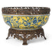 Danny's Fine Porcelain Home Decor Danny's Fine Porcelain Hand Painted Porcelain Tureen with Bronze Ormolu - CLOSEOUT