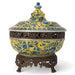 Danny's Fine Porcelain Home Decor Danny's Fine Porcelain Hand Painted Porcelain Tureen with Bronze Ormolu - CLOSEOUT