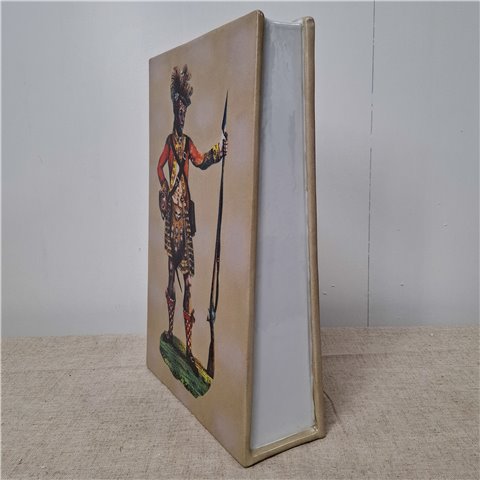 Danny's Fine Porcelain Home Decor Danny's Fine Porcelain Harlequin Decorative Vasetall Rectangular Decorative Vase - CLOSEOUT SAMPLE SALE