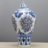 Danny's Fine Porcelain Home Decor Danny's Fine Porcelain Hex Jar - Raised Up Design 50371