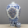 Danny's Fine Porcelain Home Decor Danny's Fine Porcelain Hex Jar - Raised Up Design 50371