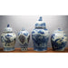 Danny's Fine Porcelain Home Decor Danny's Fine Porcelain Hex Jar - Raised Up Design 50371