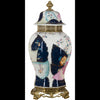 Danny's Fine Porcelain Home Decor Danny's Fine Porcelain Hex Jar - Tobacco Leaf 60256