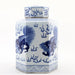 Danny's Fine Porcelain Home Decor Danny's Fine Porcelain Hex Lidded Jar -Blue And White 50832