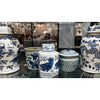 Danny's Fine Porcelain Home Decor Danny's Fine Porcelain Hex Lidded Jar -Blue And White 50832