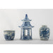 Danny's Fine Porcelain Home Decor Danny's Fine Porcelain Hex Pagoda- Blue Flower