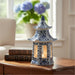 Danny's Fine Porcelain Home Decor Danny's Fine Porcelain Hex Pagoda- Blue Flower