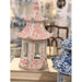 Danny's Fine Porcelain Home Decor Danny's Fine Porcelain Hex Pagoda- Pink Flower