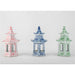 Danny's Fine Porcelain Home Decor Danny's Fine Porcelain Hex Pagoda- Pink Flower