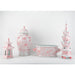Danny's Fine Porcelain Home Decor Danny's Fine Porcelain Hex Pagoda- Pink Flower
