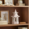 Danny's Fine Porcelain Home Decor Danny's Fine Porcelain Hex Pagoda- Pink Flower