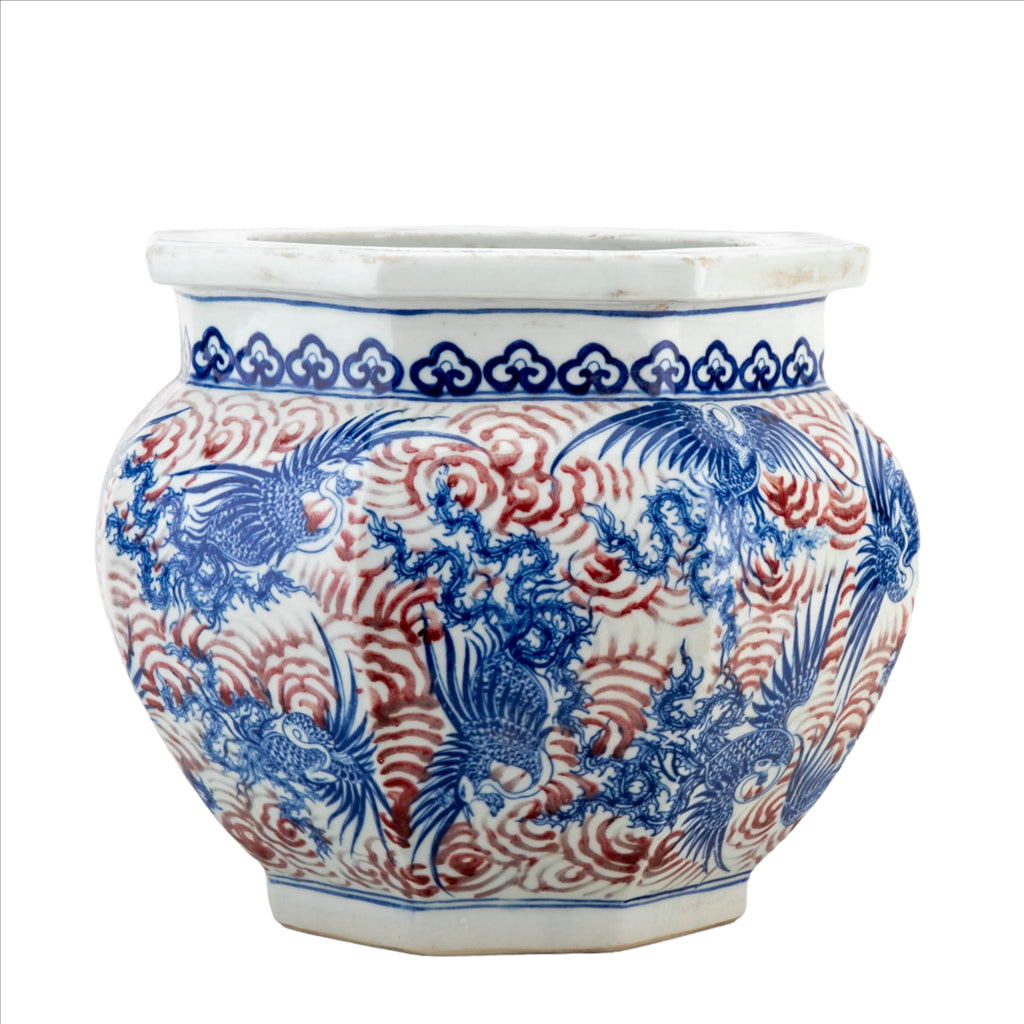 Danny's Fine Porcelain Home Decor Danny's Fine Porcelain HEXAGONAL FISHBOWL 50988