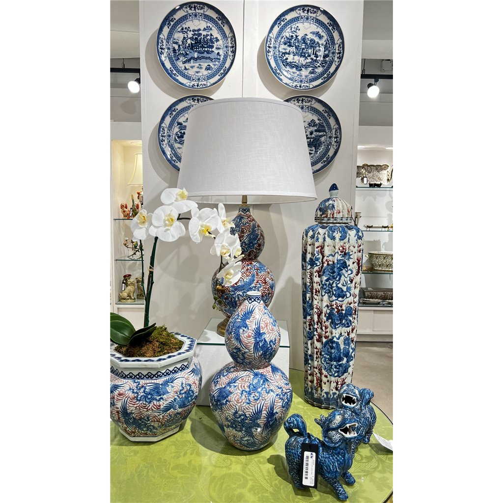 Danny's Fine Porcelain Home Decor Danny's Fine Porcelain HEXAGONAL FISHBOWL 50988