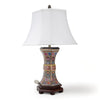 Danny's Fine Porcelain Lighting Danny's Fine Porcelain Hexagonal Imperial Cup Vase Lamp 51131-L