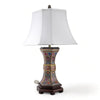 Danny's Fine Porcelain Lighting Danny's Fine Porcelain Hexagonal Imperial Cup Vase Lamp 51131-L