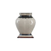 Danny's Fine Porcelain Home Decor Danny's Fine Porcelain Ivory Crackle Twin Vase