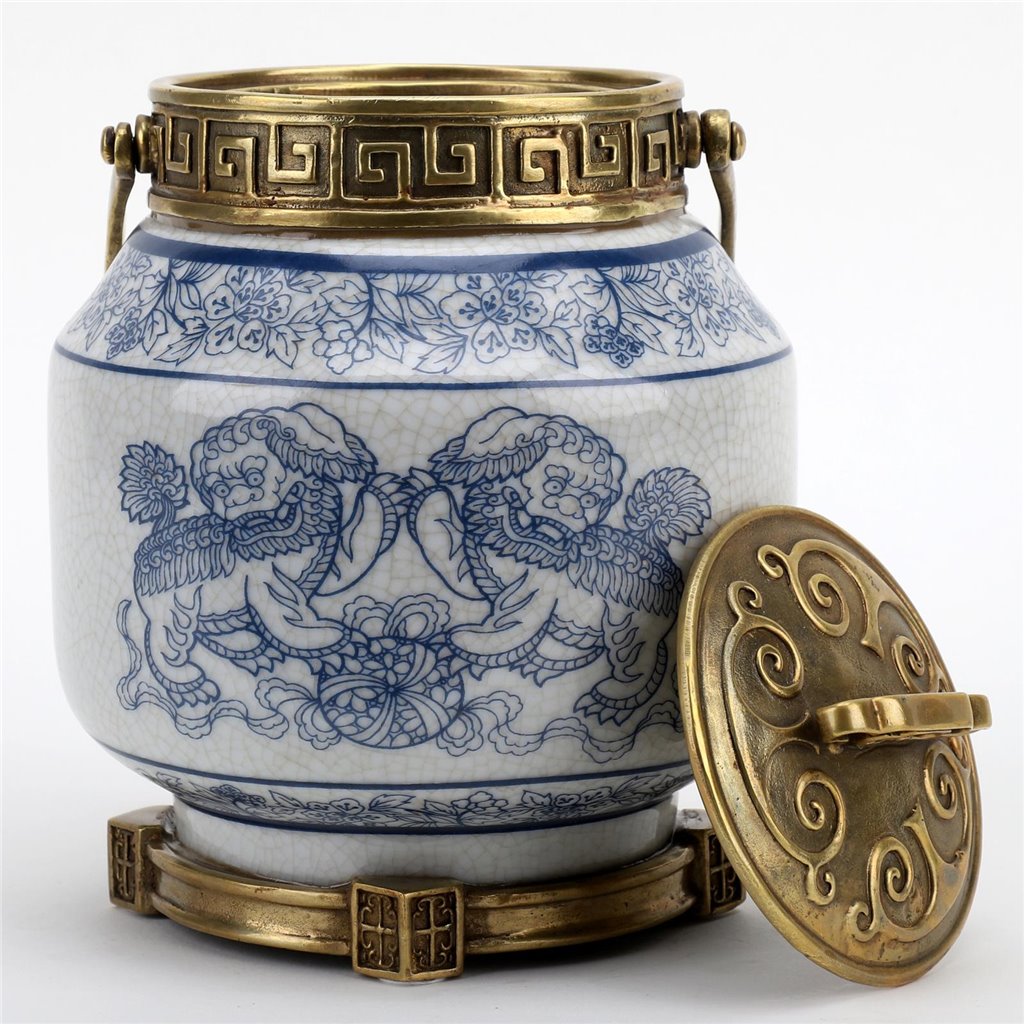 Danny's Fine Porcelain Home Decor Danny's Fine Porcelain Jar 60390
