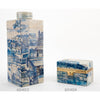 Danny's Fine Porcelain Home Decor Danny's Fine Porcelain Jar-Azure Village 60403