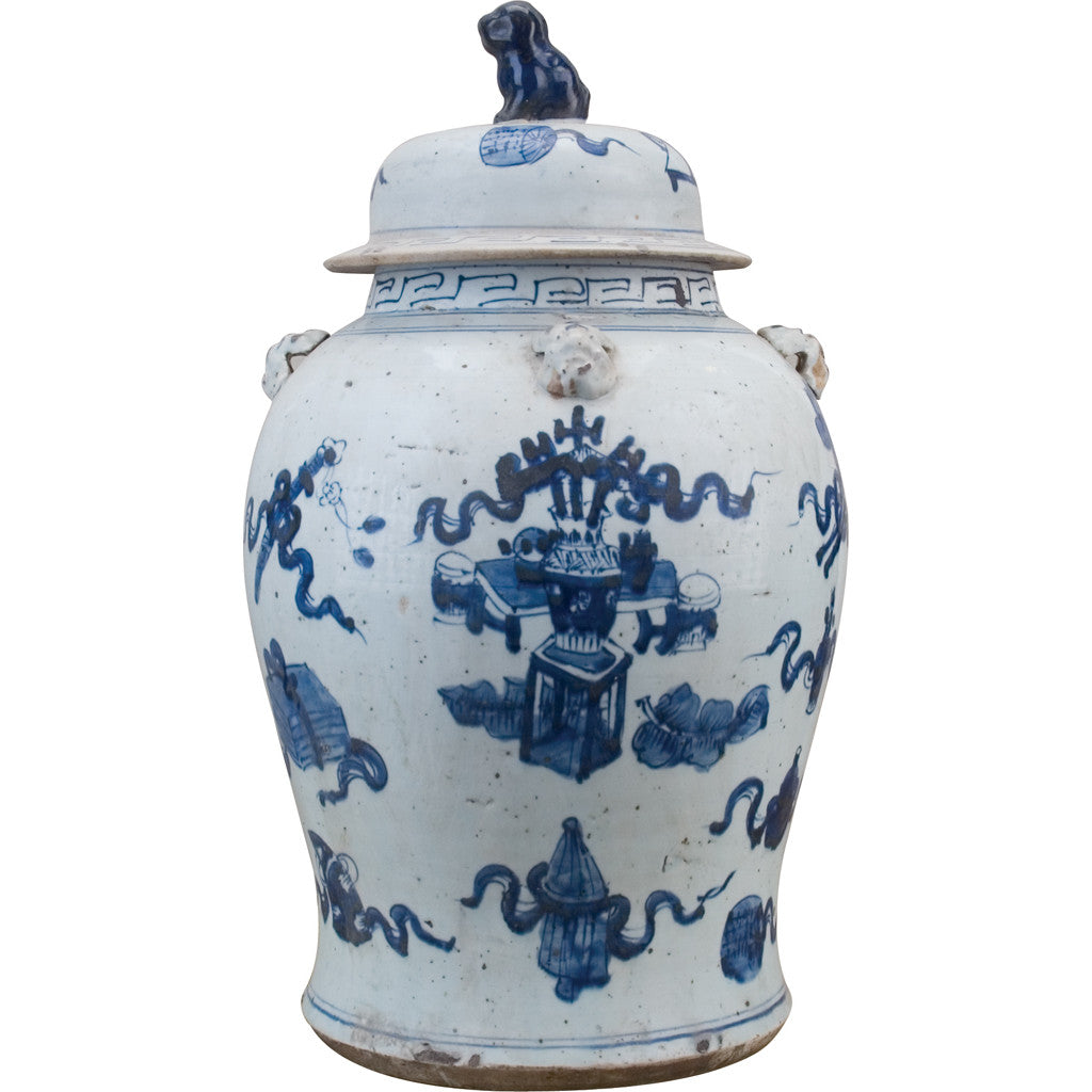 Danny's Fine Porcelain Home Decor Danny's Fine Porcelain Jar - B/W 50248