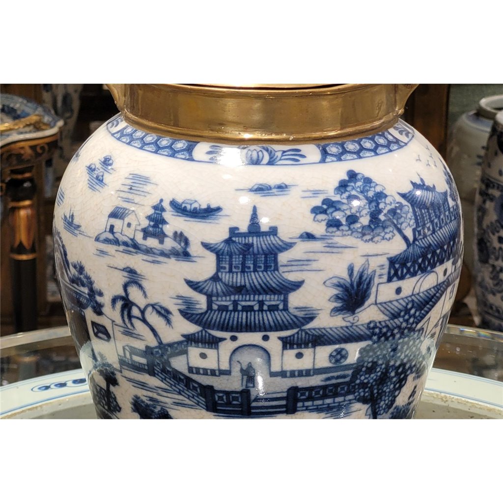 Danny's Fine Porcelain Home Decor Danny's Fine Porcelain Jar - Blue Willow 14147