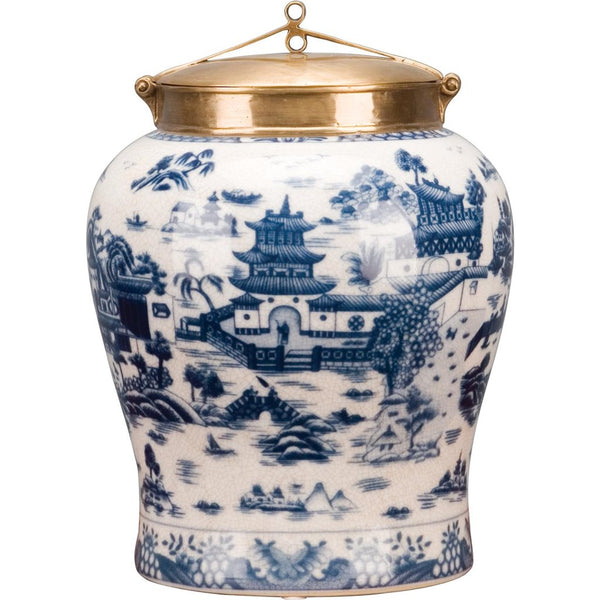 Danny's Fine Porcelain Home Decor Danny's Fine Porcelain Jar - Blue Willow 14148
