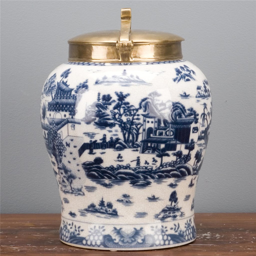 Danny's Fine Porcelain Home Decor Danny's Fine Porcelain Jar - Blue Willow 14148