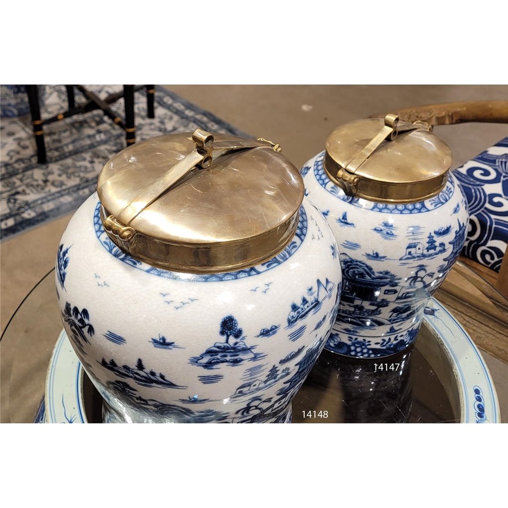 Danny's Fine Porcelain Home Decor Danny's Fine Porcelain Jar - Blue Willow 14148