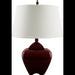 Danny's Fine Porcelain Lighting Danny's Fine Porcelain Jar Lamp- Red PCM2587-RD-2