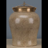 Danny's Fine Porcelain Home Decor Danny's Fine Porcelain Jar With Bronze Lid - Pirano 14136