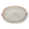 Danny's Fine Porcelain Home Decor Danny's Fine Porcelain Large Oval Footbath with Handle- Tobacco Leaf Large Size – Tobacco Leaf