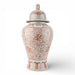 Danny's Fine Porcelain Home Decor Danny's Fine Porcelain Large Warrior Jar-Red Filigree