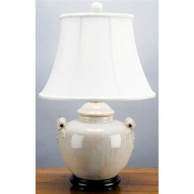 Danny's Fine Porcelain Lighting Danny's Fine Porcelain Lg Bg Pumpkin Jar Lamp PCM1084-1BG