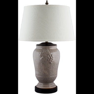 Danny's Fine Porcelain Lighting Danny's Fine Porcelain Lg Grape Jar Lamp - Beige PCM2592-BG-2
