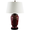 Danny's Fine Porcelain Lighting Danny's Fine Porcelain Lg Grape Jar Lamp - Red PCM2592-RD-2