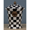 Danny's Fine Porcelain Home Decor Danny's Fine Porcelain Lidded Box - Black And White Square 14141