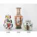Danny's Fine Porcelain Home Decor Danny's Fine Porcelain Lidded Bulb Jar Hand-Painted Figures