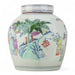 Danny's Fine Porcelain Home Decor Danny's Fine Porcelain Lidded Bulb Jar Hand-Painted Figures