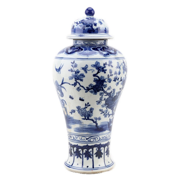 Danny's Fine Porcelain Home Decor Danny's Fine Porcelain Lidded Jar-Blue And White 50828