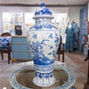 Danny's Fine Porcelain Home Decor Danny's Fine Porcelain Lidded Jar-Blue And White 50828