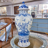 Danny's Fine Porcelain Home Decor Danny's Fine Porcelain Lidded Jar-Blue And White 50828