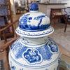 Danny's Fine Porcelain Home Decor Danny's Fine Porcelain Lidded Jar-Blue And White 50828