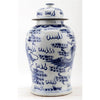 Danny's Fine Porcelain Home Decor Danny's Fine Porcelain Lidded Temple Jar - Dragons - Blue And White Classic 50875