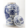 Danny's Fine Porcelain Home Decor Danny's Fine Porcelain Lidded Temple Jar - Dragons - Blue And White Classic 50875