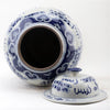 Danny's Fine Porcelain Home Decor Danny's Fine Porcelain Lidded Temple Jar - Dragons - Blue And White Classic 50875