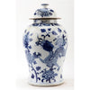 Danny's Fine Porcelain Home Decor Danny's Fine Porcelain Lidded Temple Jar - Floral And Dragons - Blue And White Classic 50874