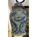 Danny's Fine Porcelain Home Decor Danny's Fine Porcelain Lidded Temple Jar - Floral - Blue And White Classic 50068