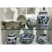 Danny's Fine Porcelain Home Decor Danny's Fine Porcelain Lidded Warrier Jar - Lions - Blue And White Classic 50846