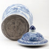 Danny's Fine Porcelain Home Decor Danny's Fine Porcelain Lidded Warrier Jar - Scenery - Blue And White Classic 50845