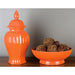 Danny's Fine Porcelain Home Decor Danny's Fine Porcelain Lined Basin - Happy Orange